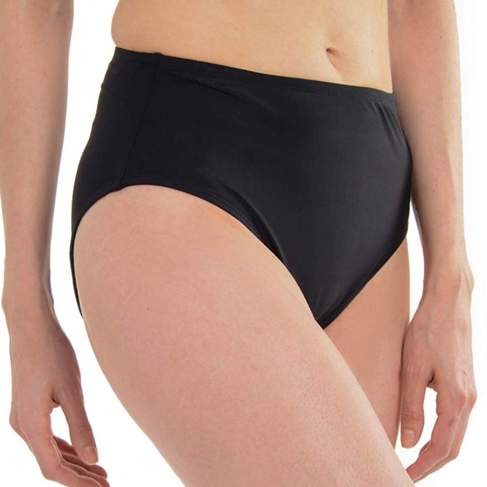 SPANX Full Coverage Black Bikini Bottoms